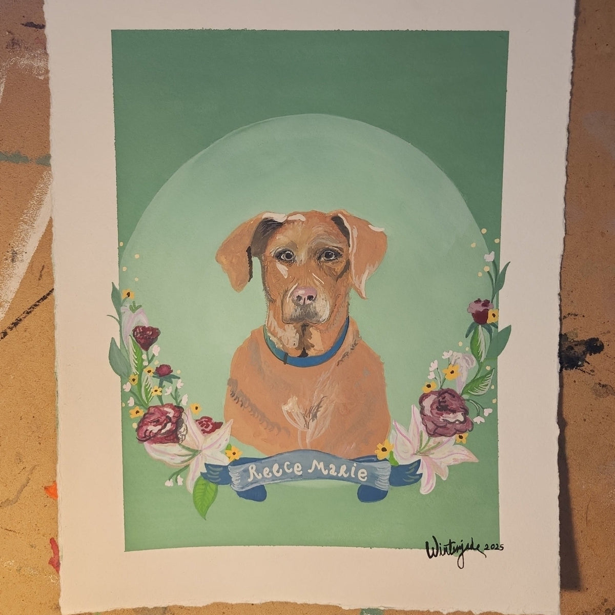 PET PORTRAITS - Hand Painted (Gouache x Ink)