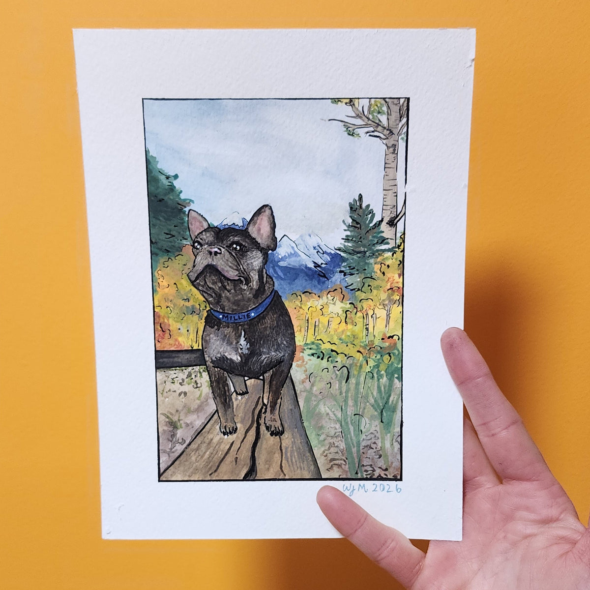 PET PORTRAITS - Hand Painted (Gouache x Ink)