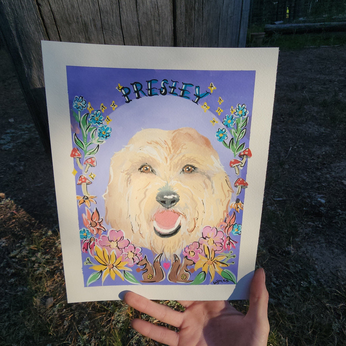 PET PORTRAITS - Hand Painted (Gouache x Ink)